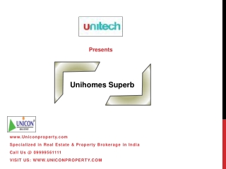 Unihomes Superb Sector 117 Noida
