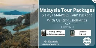 Exciting 6-Day Malaysia Adventure Including Genting Highlands