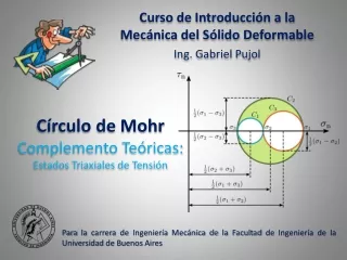 COMPLEMENTO TEÓRICAS - Circunferencia de Mohr
