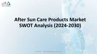 After Sun Care Products Market