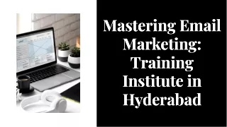 Email Marketing course in hyderabad