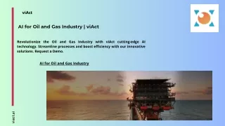 AI for Oil and Gas Industry | viAct