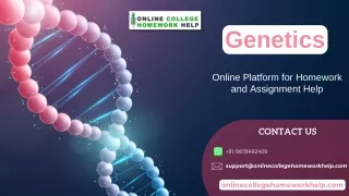 Why do students need genetics assignment help
