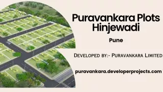 Puravankara Hinjewadi Plots Pune | Life Was Never Such A Perfect Blend