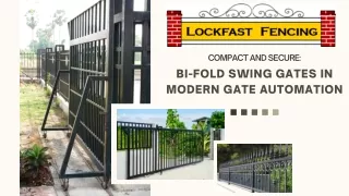 Bi Folding Gate