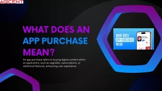 what does an app purchase mean?