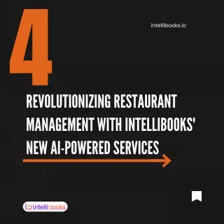 Revolutionizing Restaurant Management with Intellibooks