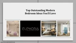 Top Outstanding Modern Bedroom Ideas You’ll Love