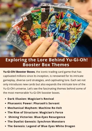Exploring the Lore Behind Yu-Gi-Oh! Booster Box Themes