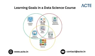 Learning Goals in a Data Science Course