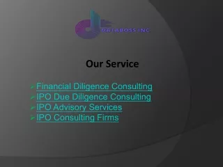 Professional Financial Diligence Consulting Expert Risk Analysis & Reporting