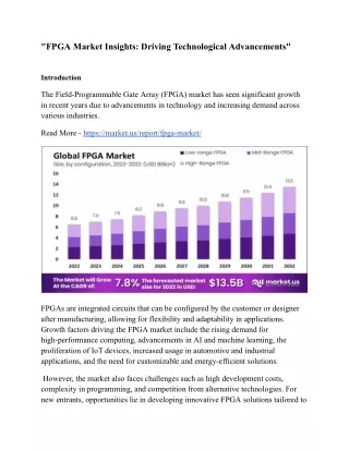 _FPGA Market Insights_ Driving Technological Advancements_
