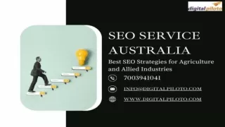 Best SEO Strategies for Agriculture and Allied Industries