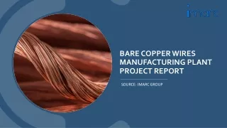 Bare Copper Wires Manufacturing Plant Project Report