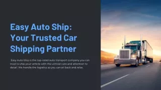 Custom Auto Transport
