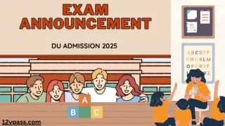 DU 2025 Exam
