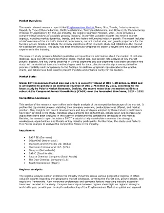 Ethyleneamines_Market