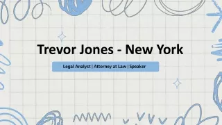 Trevor Jones - New York - A Creative Strategist