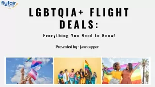 1-800-416-8919- LGBTQIA  Flight DealsEverything You Need to Know!