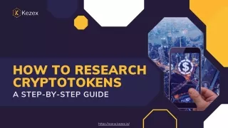 How To Research Cryptotokens A Step-by-Step Guide