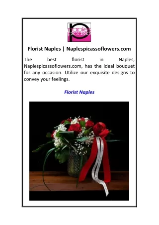 Florist Naples  Naplespicassoflowers.com