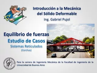 ESTUDIO DE CASOS - Sistemas Reticulados - Cerchas