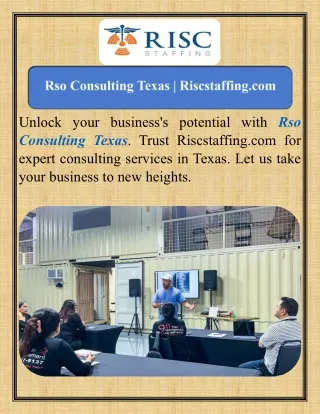 Rso Consulting Texas  Riscstaffing.com