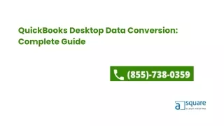 QuickBooks Desktop Data Conversion Complete Guide