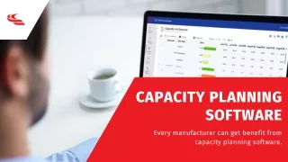 Capacity Planning Software - Lean Scheduling International