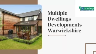 Multiple Dwellings Developments Warwickshire