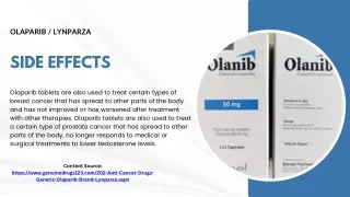 Olaparib (Lynparza) side effects