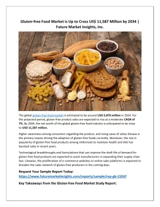 Gluten-Free Food Market