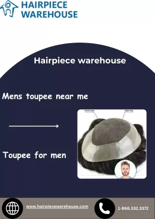 Understanding Toupees for Men: A Comprehensive Guide