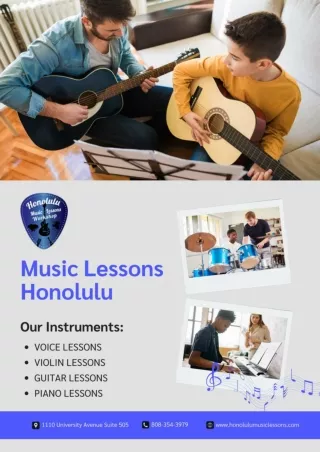 Music Lessons Honolulu