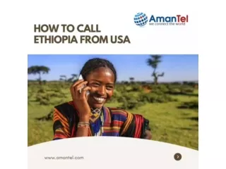 Call Ethiopia from US