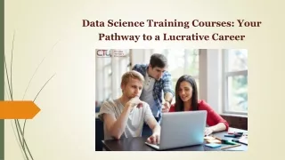 Data Science Training Courses: Your Pathway to a Lucrative Career