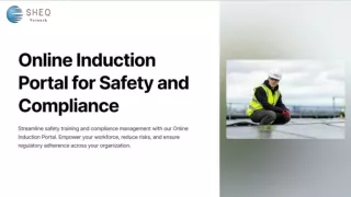 Online Induction Portal Software for Safety Training and Compliance