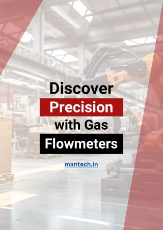 Discover Precision with Gas Flowmeters