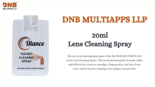 20ml Lens Cleaning Spray | DNB MULTIAPPS LLP