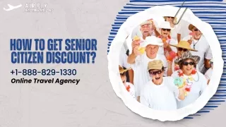 How To Get Senior Citizen Discount?