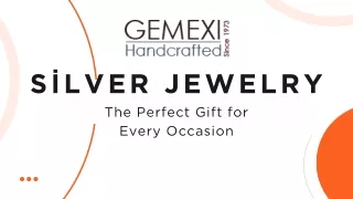 Silver Jewelry The Perfect Gift for Every Occasion