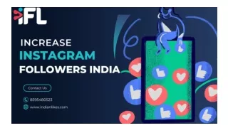 Increase Instagram Followers India - IndianLikes