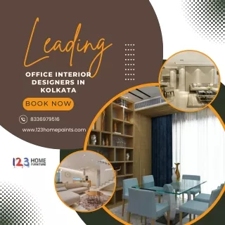 123 Homepaints: Leading Office Interior Designers in Kolkata