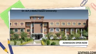 Dr. A.P.J AKLU Admission 2024-25 courses, fees and eligibility criteria