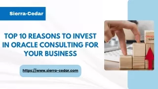 Top 10 Reasons to Invest in Oracle Consulting for Your Business