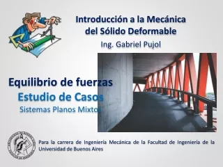 ESTUDIO DE CASOS  - Sistemas Planos Mixtos