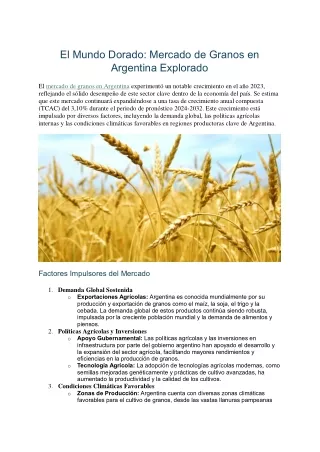 Mercado de Granos de Argentina