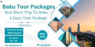 Ultimate 4-Day Baku Adventure Short Trip to Baku