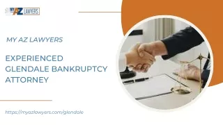 Experienced Glendale Bankruptcy Attorney | My AZ Lawyers