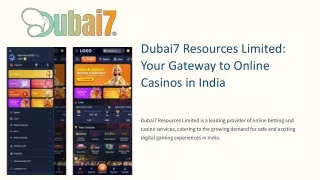 Online Casinos in India